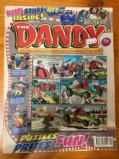 Comics: 'The Dandy' 2000,2001 and 2002 (37 numbers)