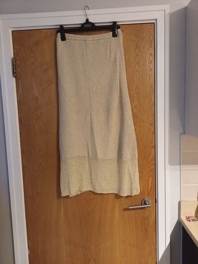 Woodland Knit Champagne  (Design  in Ireland) Skirt. S. 2 -12     B.N.W.T.