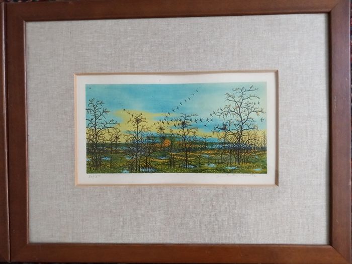 Ivan Lackovic serigraphs.