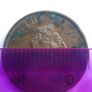 1805 Hibernia Penny. King George III Hibernia Penny. Image 9
