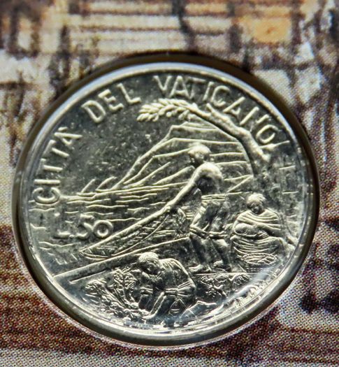 Vatican Pope John Paul II vintage 1999 original UNC coins set