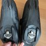 Shimano black cycle shoes with cleats for spin bikes Image 3