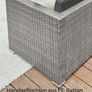 Garden Sofa with Table Garden Furniture Set with Cushions Image 3