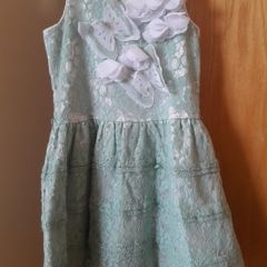 Trish Skully girls lace dress 3T