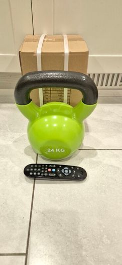 brand new 24kilo cast iron kettlebell