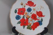 Cornfield Poppy Display Plate