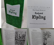 The Classic Works of Rudyard Kipling Hardcover by Rudyard Kipling