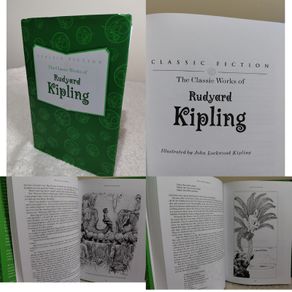 The Classic Works of Rudyard Kipling Hardcover by Rudyard Kipling