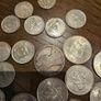 World Silver Coin Lot 860 Grams Silver Mixed Countries and Condition Image 9