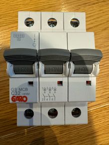 Garo C32A 3 Phase MCB
