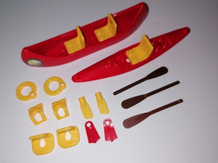 Lego Canoes & Lifebuoys & Life Jackets & Flippers & Paddles