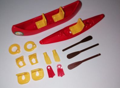 Lego Canoes & Lifebuoys & Life Jackets & Flippers & Paddles