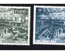 1969 Ireland 50th Anniversary of the First Meeting of Dail Eireann Commemorative Stamp Mint Never Hinged (MNH)