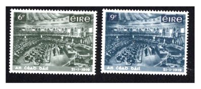 1969 Ireland 50th Anniversary of the First Meeting of Dail Eireann Commemorative Stamp Mint Never Hinged (MNH)