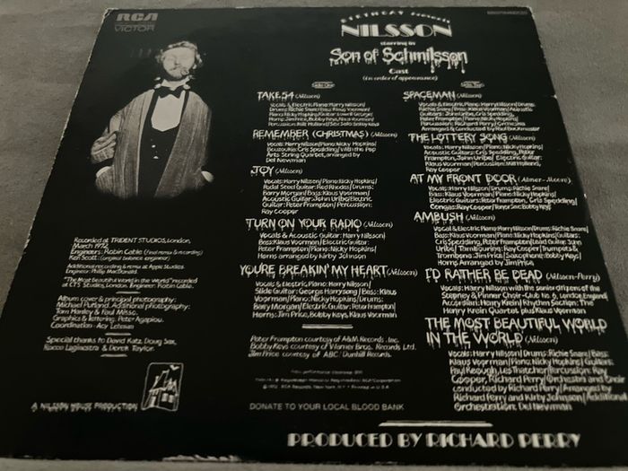 Harry  Nilsson - Son Of Schmilsson          CD