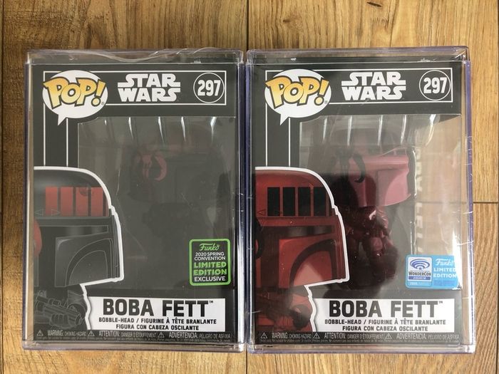 Funko Star Wars: Boba Fett Futura Art Series Bundle (Limited Edition Convention Exclusives) #297