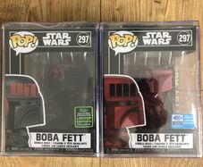 Funko Star Wars: Boba Fett Futura Art Series Bundle (Limited Edition Convention Exclusives) #297
