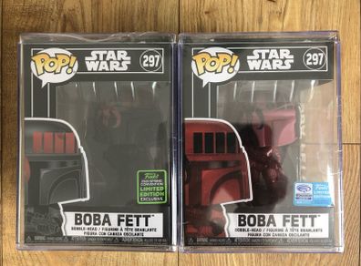 Funko Star Wars: Boba Fett Futura Art Series Bundle (Limited Edition Convention Exclusives) #297