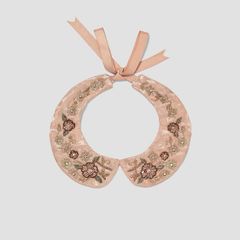 Zara embroidered collar