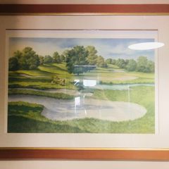 Golf Course Painting