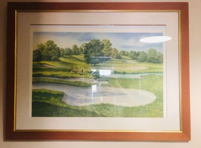 Golf Course Painting