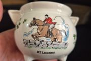 Vintage CARRIGALINE Pottery Kilkenny Ireland Milk/Cream Jug Hunting