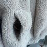 faux fur jacket from Bershka Image 4