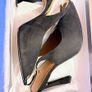 Kazar Lyria-02 Black Suede Slingback Heels EU 39 / UK 6 Worn Once Image 2