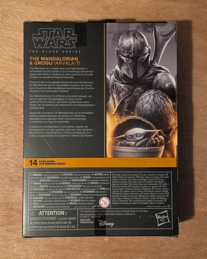 Star Wars The Mandalorian & Grogu Deluxe Edition 6" Scale Black Series New & Unopened