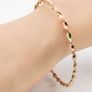 9 ct yellow gold  round twist bangle Image 6