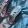 Designer sandals wedge heel size 5 Image 2