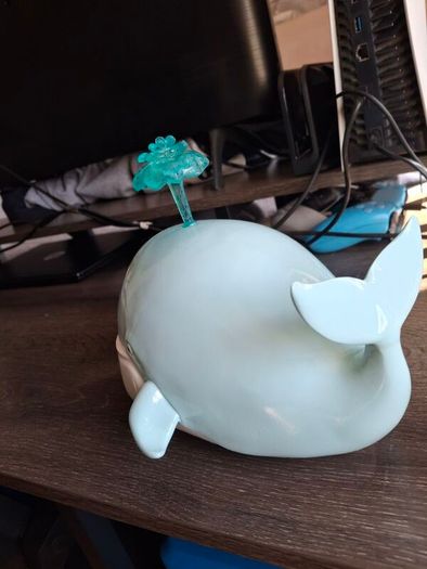 Haucoze Stylish Whale Designed Cookie/Storage Jar