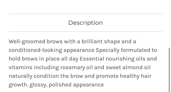 Brand New Eyelure Brow Tame and Define Wax