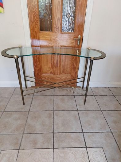 Glass Console Table