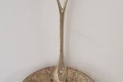 Vintage Brass Straining Spoon/Sieve.