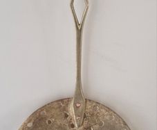 Vintage Brass Straining Spoon/Sieve.