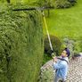 BU-KO 52cc Long Reach Petrol Hedge Trimmer and 3x 75cm Extension Pole w/Toolbag for Convenient Storage, Precision Trimming for Tall Hedges & Bushes, Easy to Use, High Performance, Durable Steel Blade Image 6