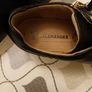 shoes ladies black salamander leather trainers size 4 eu 37 Image 2