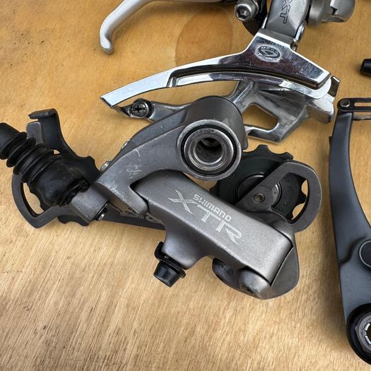 XTR M950 groupset shifters, brakes, Derailleur XTR 950