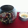 Mango Wood Ball Tea Light Holder with Pedestal Base Image 6