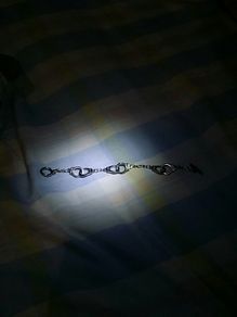 Funky handcuff bracelet