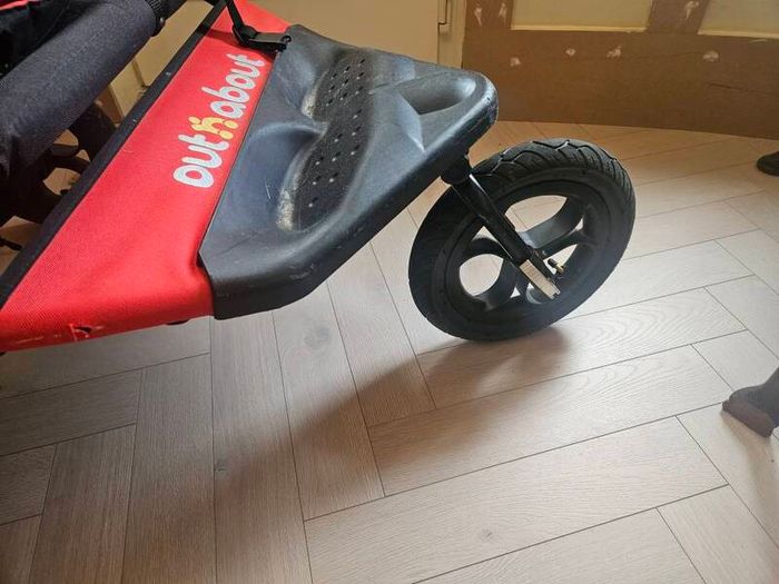 out and about "Nipper" double buggy