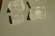 Optical calcite mineral specimens