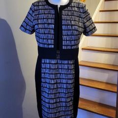 Debenhams black & white dress suit, Size 18
