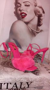 Pink High Heels Size 8