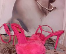 Pink High Heels Size 8