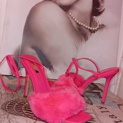 Pink High Heels Size 8
