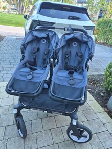 Bugaboo Donkey 5 twin pram - 1 year old