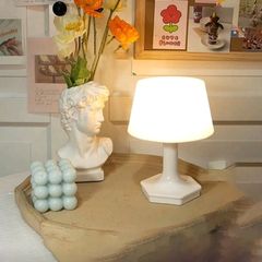 USB Rechargeable Dimmable LED Desk Lamp With Ambient Night Light