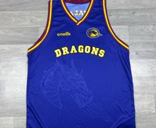 New Oneills Catalan Dragons Basketball Vest Jersey Shirt Mens XL